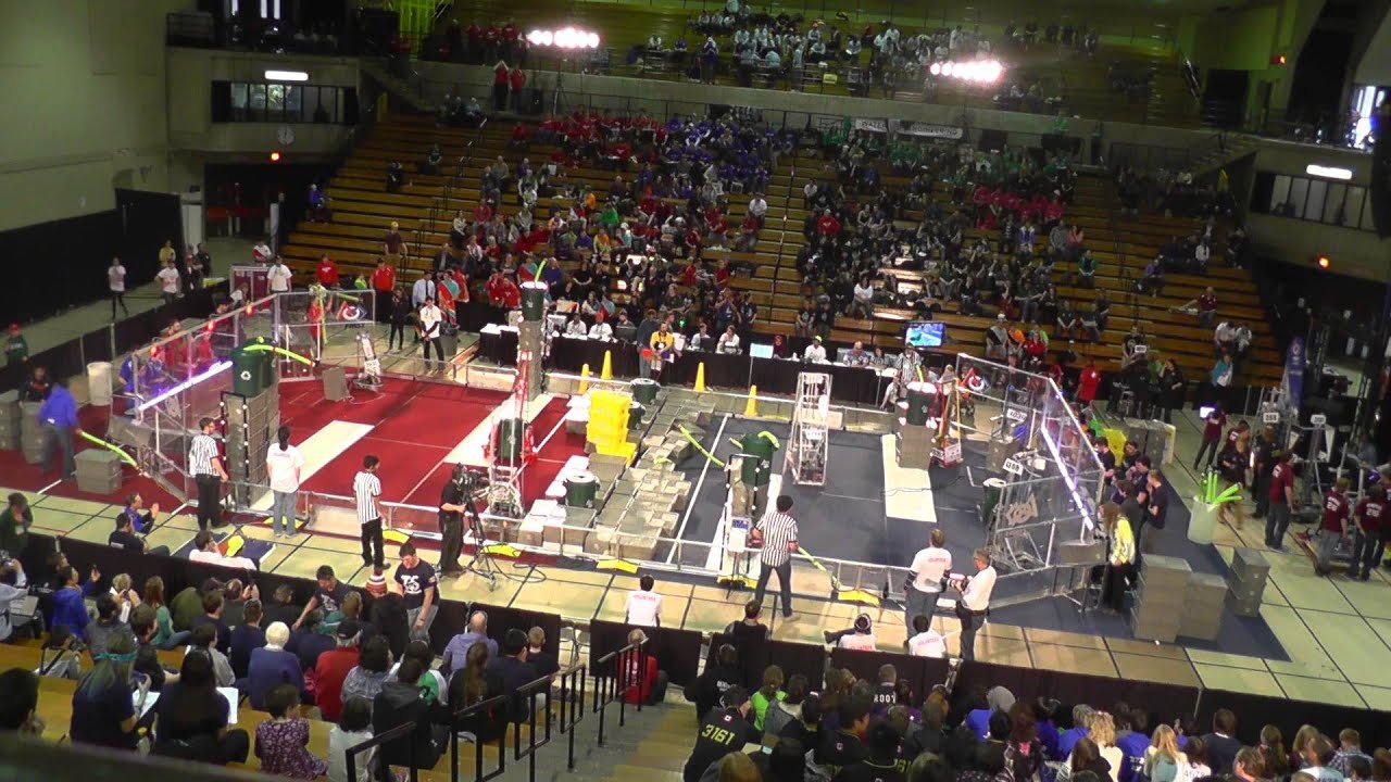 Team 1114 competing at the 2015 Waterloo Regional